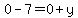 0-7=0%2By