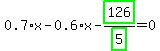 0.7%2Ax-0.6%2Ax-highlight_green%28+126+%29%2Fhighlight_green%28+5+%29=0