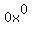 0x%5E0