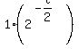 1%2A%282%5E%28-t%2F2%29%29