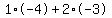 1%2A-4%2B2%2A-3