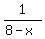1%2F%288-x%29