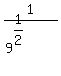 1%2F%289%5E%281%2F2%29%29