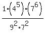 1%2F%289%5E2%2A7%5E2%29%2A+%284%5E5%29%2A%287%5E6%29