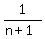 1%2F%28n%2B1%29