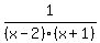 1%2F%28x-2%29%28x%2B1%29