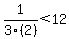 1%2F3%282%29%3C12