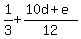 1%2F3%2B%2810d%2Be%29%2F12