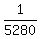 1/5280