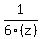 1/6(z)