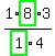 1%2Fhighlight_green%28+1+%29%2Ahighlight_green%28+8+%29%2A3%2F4