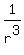 1%2Fr%5E3