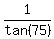 1%2Ftan%2875%29