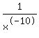 1%2Fx%5E-10