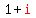 1+%2B+red%28i%29