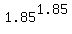 1.85%5E1.85