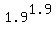 1.9%5E1.9