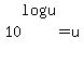 10%5Elog%28u%29=u