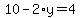 10-2%2Ay=4