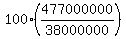 100+%2A+%28477000000%2F38000000%29