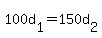 100d%5B1%5D+=+150d%5B2%5D