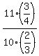 11+%283%2F4+%29%2F+10+%282%2F3%29+