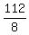 112/8