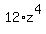 12%2Az%5E4