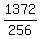 1372/256
