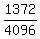 1372/4096