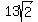 13sqrt(2)
