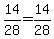 14%2F28+=+14%2F28