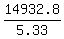 14932.8/5.33