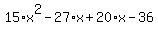 15%2Ax%5E2-27%2Ax%2B20%2Ax-36
