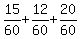 15%2F60%2B12%2F60%2B20%2F60