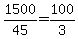 \"1500%2F45=100%2F3\"