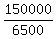 150000/6500