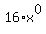 16%2Ax%5E0