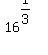 16^(1/3)