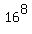 16%5E8