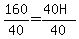 160%2F40=%2840H%29%2F40