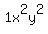 1x%5E2y%5E2
