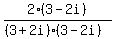 2%283-2i%29%2F%28%283%2B2i%29%283-2i%29%29