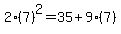 2%287%29%5E2=35%2B9%287%29