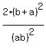 2%28b%2Ba%29%5E2%2F%28ab%29%5E2