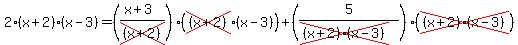 2%28x%2B2%29%28x-3%29=%28%28x%2B3%29%2Fcross%28%28x%2B2%29%29%29%28cross%28%28x%2B2%29%29%28x-3%29%29%2B%285%2F%28cross%28%28x%2B2%29%28x-3%29%29%29%29%28cross%28%28x%2B2%29%28x-3%29%29%29