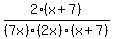 2%28x%2B7%29%2F%287x%29%282x%29%28x%2B7%29