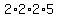 2%2A2%2A2+%2A+5