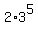 2%2A3%5E5