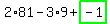 2%2A81-3%2A9%2Bhighlight_green%28+-1+%29